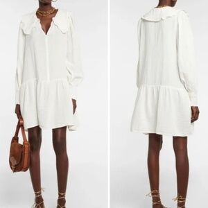 Cotton Gauze white dress